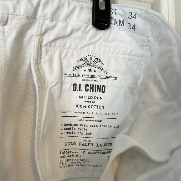 Polo Ralph Lauren chinos super rare very hard to find graffiti - Picture 2 of 16